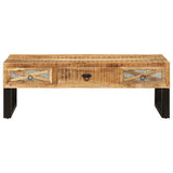 Vidaxl salontafel 110x50x38 cm massief mangohout