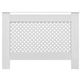 Vidaxl Radiatorom Construction 112x19x81.5 cm MDF White