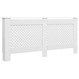 Construction de radiatorom vidaxl 172x19x81,5 cm mdf blanc