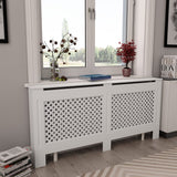 Vidaxl Radiatorom Construction 172x19x81,5 cm MDF White