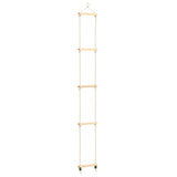 Vidaxl Rope Ladder 30x168 cm lite drewno i PE