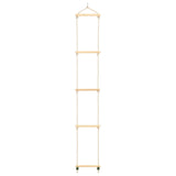 Vidaxl rope ladder 30x168 cm Solid wood and PE