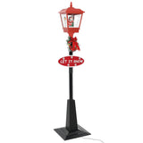 Vidaxl Straat Lampe mit Santa -LED 180 cm