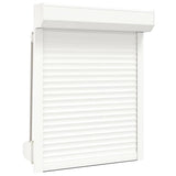 Vidaxl rolluik 80x100 cm aluminium wit