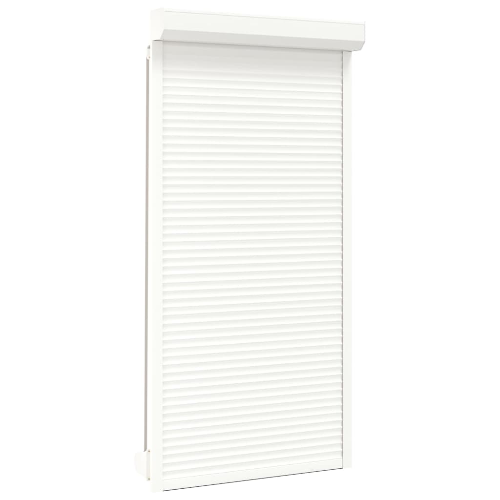 Vidaxl Roller Shutter 110x220 cm Aluminium Weiß