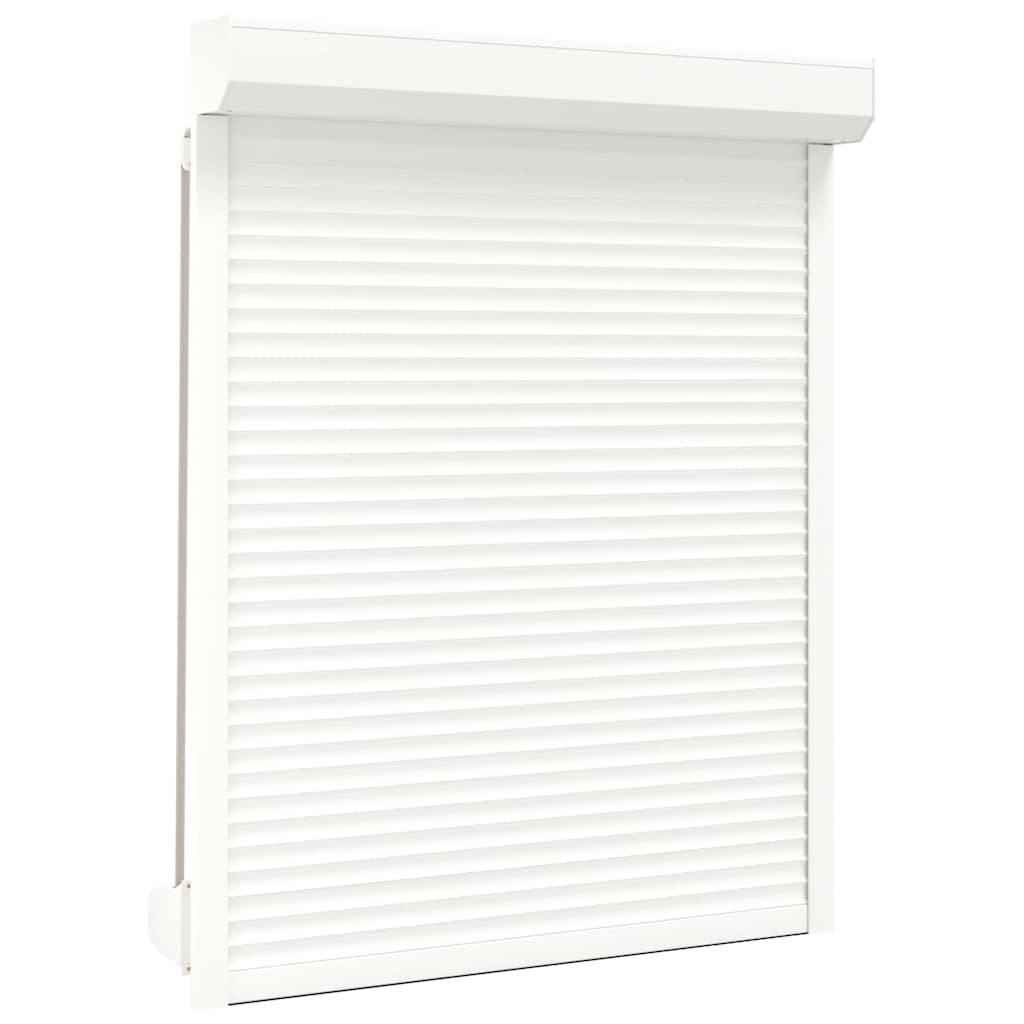 Vidaxl Roller Shutter 120x150 cm Aluminium White