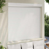 Vidaxl roller shutter 160x150 cm aluminum white