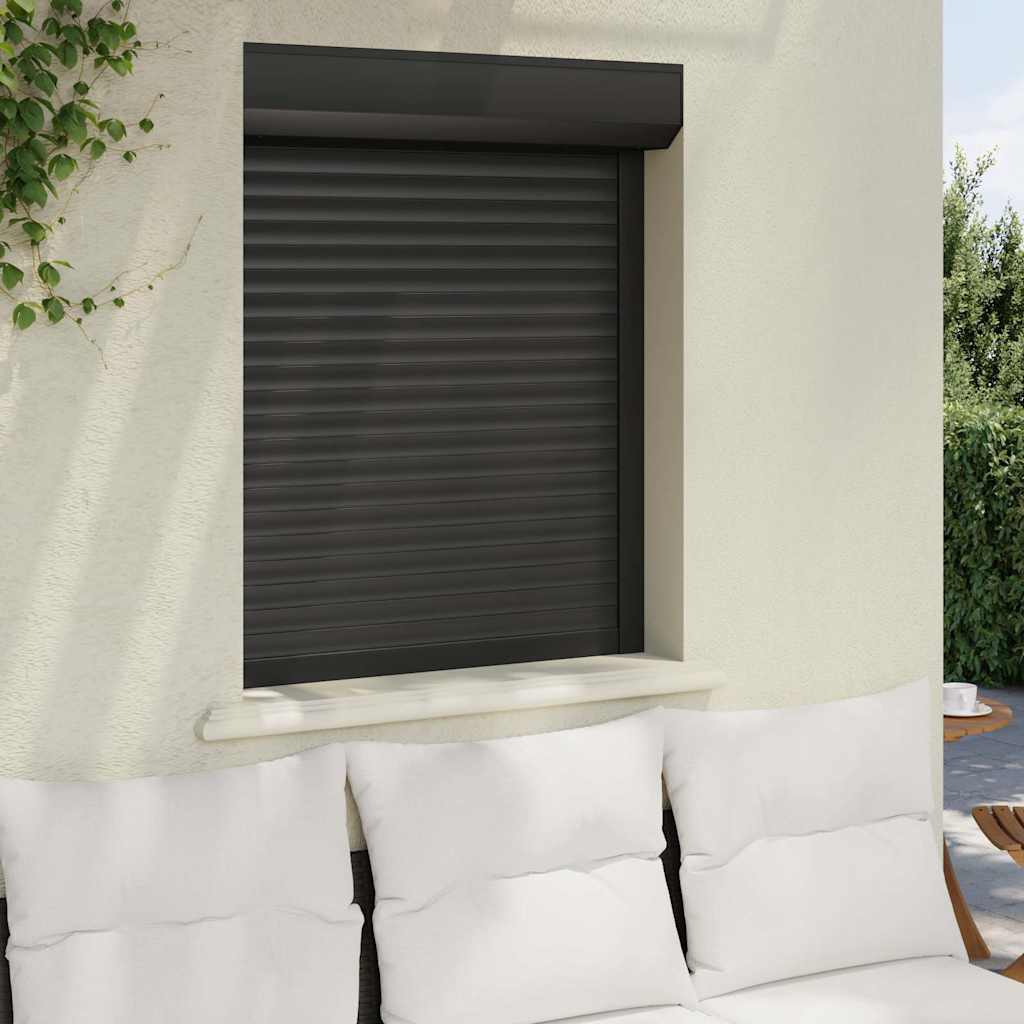 Vidaxl Roller Shutter 80x100 cm aluminium Antracittfarget