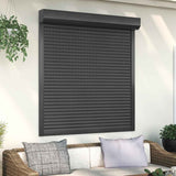 Vidaxl Roller Shutter 130x140 cm hliníkový antracity -