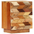 Vidaxl nachtkastje 40x30x50 cm massief gerecycled hout