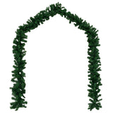 Vidaxl Christmas garlands 4 st 270 cm PVC Green