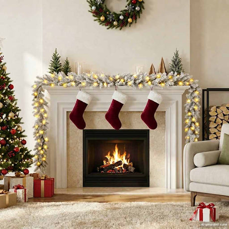 Vidaxl kerstslinger met led-lampjes 5 m wit