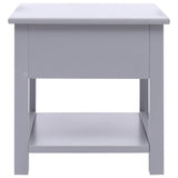 Vidaxl bijzettafel 40x40x40 cm paulowniahout grijs