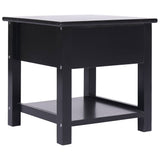 Vidaxl bijzettafel 40x40x40 cm paulowniahout zwart