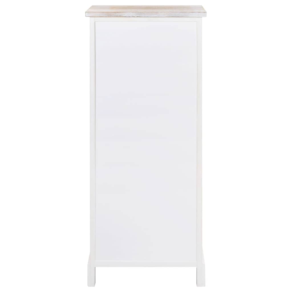 Vidaxl bijzetkast 38x28x86 cm paulowniahout