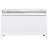 Vidaxl halbank 70x33,5x45 cm paulowniahout wit