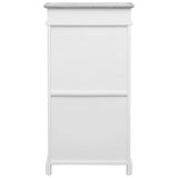 Armoire à chaussures Vidaxl 50x28x98 cm Paulowniahout Gray