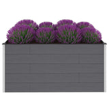 VidaXL Planter raised 200x100x91 cm HKC Gray