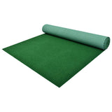 Vidaxl hierba artificial con pernos 2x1.33 m pp verde