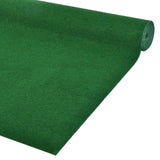 Vidaxl hierba artificial con pernos 2x1.33 m pp verde