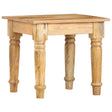 Vidaxl bijzettafel 43x43x40 cm massief mangohout