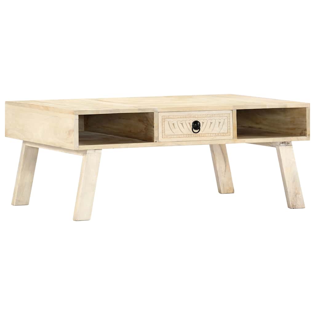 Vidaxl salontafel 100x60x40 cm massief mangohout