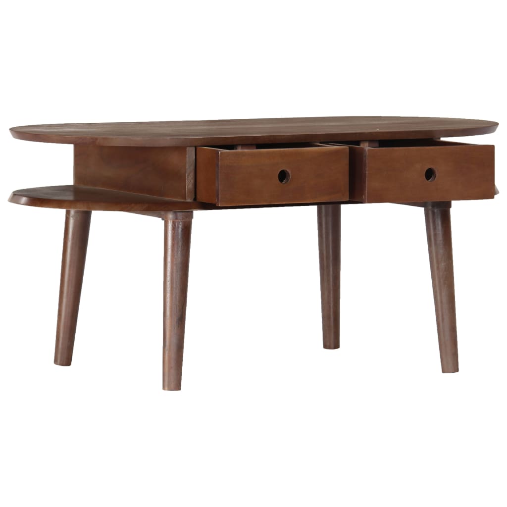Vidaxl salontafel 100x50x46 cm massief acaciahout