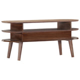 Vidaxl tv-meubel 110x35x50 cm massief acaciahout