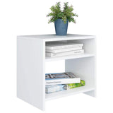 Vidaxl nachtkastjes 2 st 40x30x40 cm bewerkt hout wit