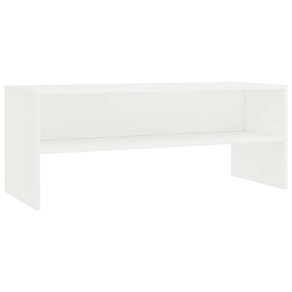Vidaxl tv-meubel 100x40x40 cm bewerkt hout wit