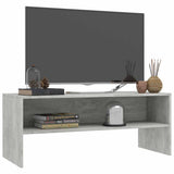 Vidaxl tv-meubel 100x40x40 cm bewerkt hout betongrijs