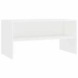 Vidaxl tv-meubel 80x40x40 cm bewerkt hout wit