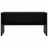 Vidaxl tv-meubel 80x40x40 cm bewerkt hout zwart