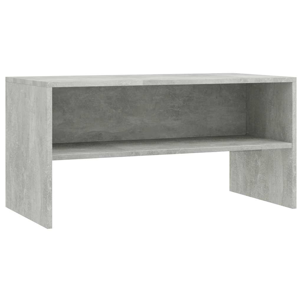 Vidaxl tv-meubel 80x40x40 cm bewerkt hout betongrijs