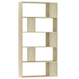 Vidaxl boekenkast kamerscherm 80x24x159 cm bewerkt hout sonoma eiken