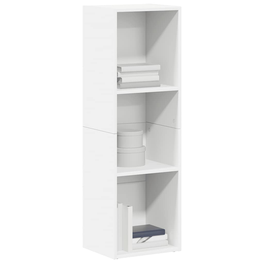 Vidaxl boekenkast tv-meubel 36x30x114 cm bewerkt hout wit