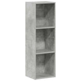 Vidaxl boekenkast tv-meubel 36x30x114 cm bewerkt hout betongrijs