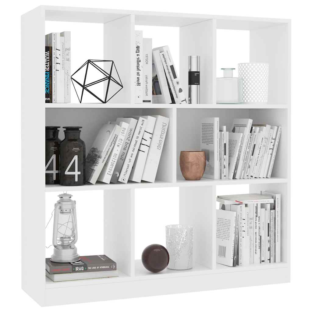 Vidaxl boekenkast 97,5x29,5x100 cm bewerkt hout wit