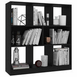 Vidaxl boekenkast 97,5x29,5x100 cm bewerkt hout zwart