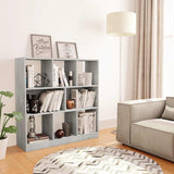 Vidaxl boekenkast 97,5x29,5x100 cm bewerkt hout betongrijs