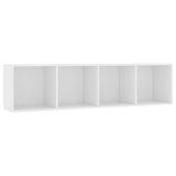 Vidaxl boekenkast tv-meubel 143x30x36 cm wit