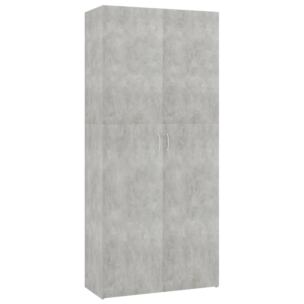 Vidaxl Cabinet da scarpe 80x35.5x180 cm Prezzo in legno trasformato in legno