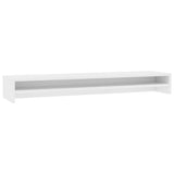 Vidaxl monitorstandaard 100x24x13 cm bewerkt hout wit