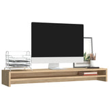 Vidaxl Monitor se encuentra 100x24x13 cm de madera procesada Sonoma Oak -Coled