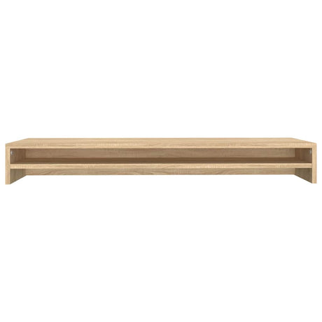 Vidaxl monitorstandaard 100x24x13 cm bewerkt hout sonoma eikenkleurig