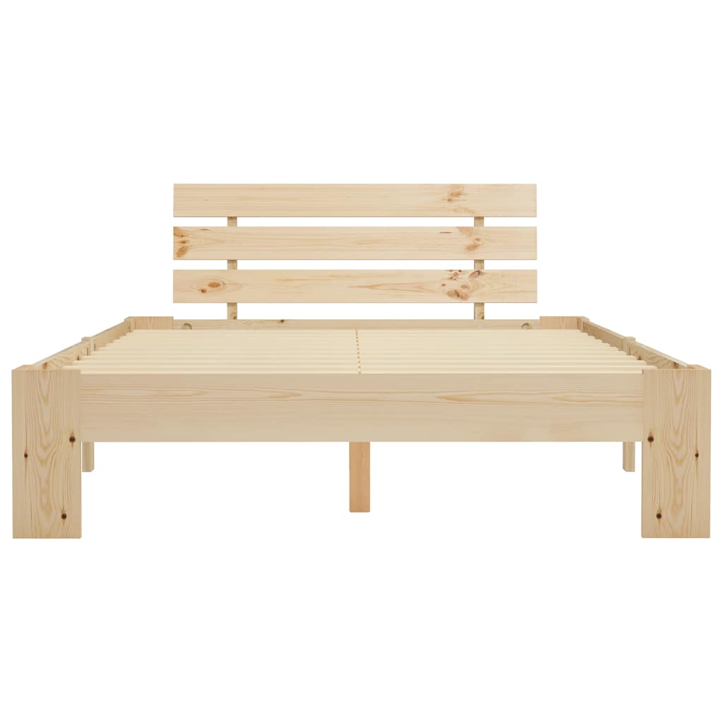 Vidaxl bedframe massief grenenhout 120x200 cm