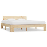 Vidaxl bedframe zonder matras massief grenenhout 180x200 cm