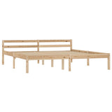 Vidaxl bedframe massief grenenhout 160x200 cm