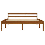 Vidaxl bedframe massief grenenhout honingbruin 140x200 cm