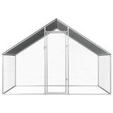 Vidaxl Chicken Coop 2.75x2x1,92 m Galvanisé Acier